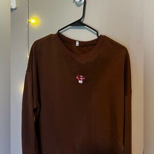 Mushroom Brown Sweatshirt